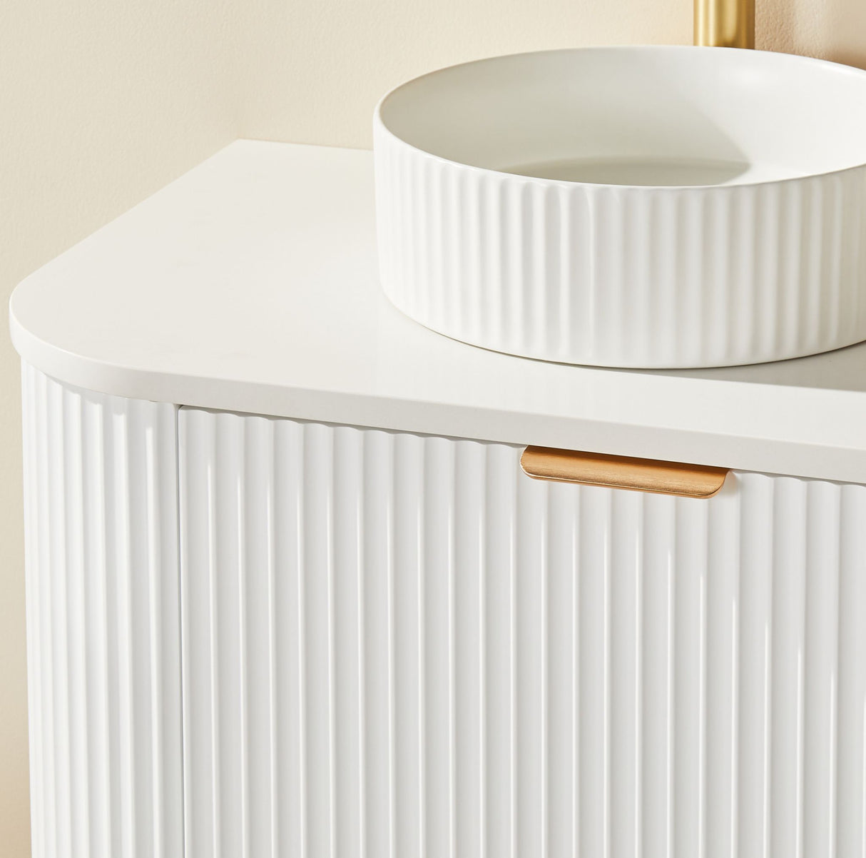 Avalon 1500mm Matte White Wall Hung Double Vanity