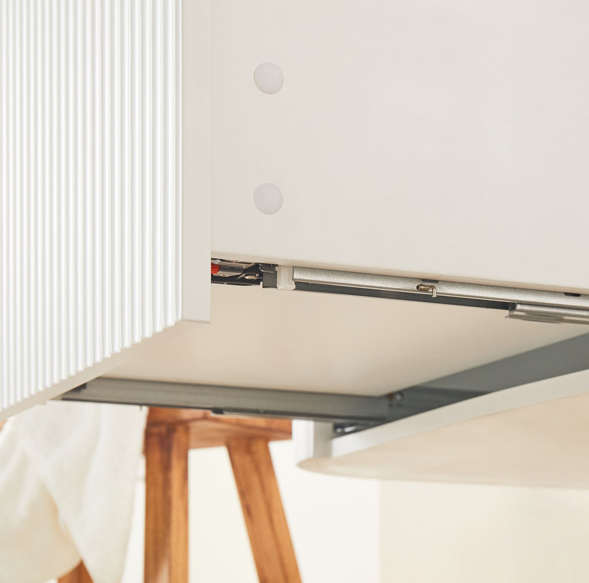 Avalon Matte White Wall Hung Vanity Top Slide