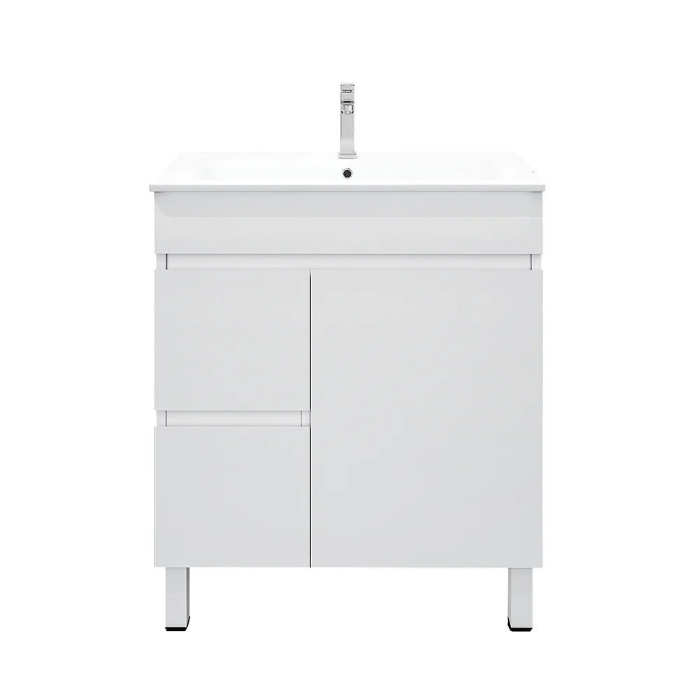 BIANCA 750mm PVC Slim Freestanding Vanity