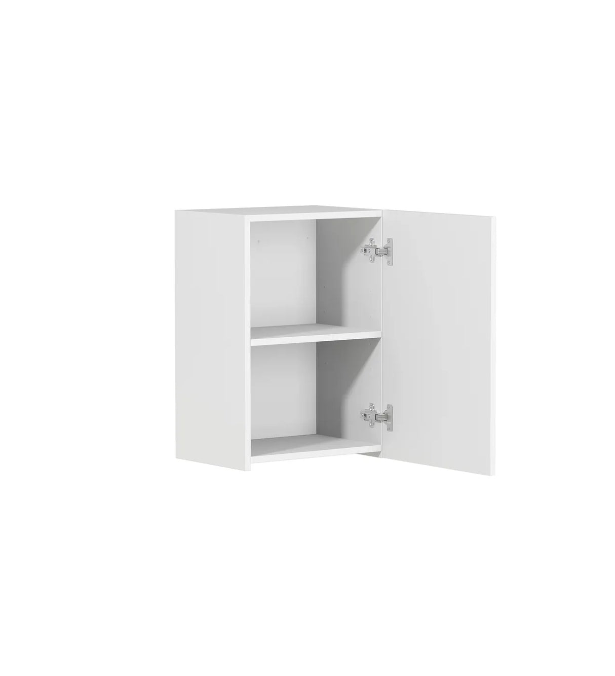 open Bondi Laundry 415 Fluted White Wall Cabinet