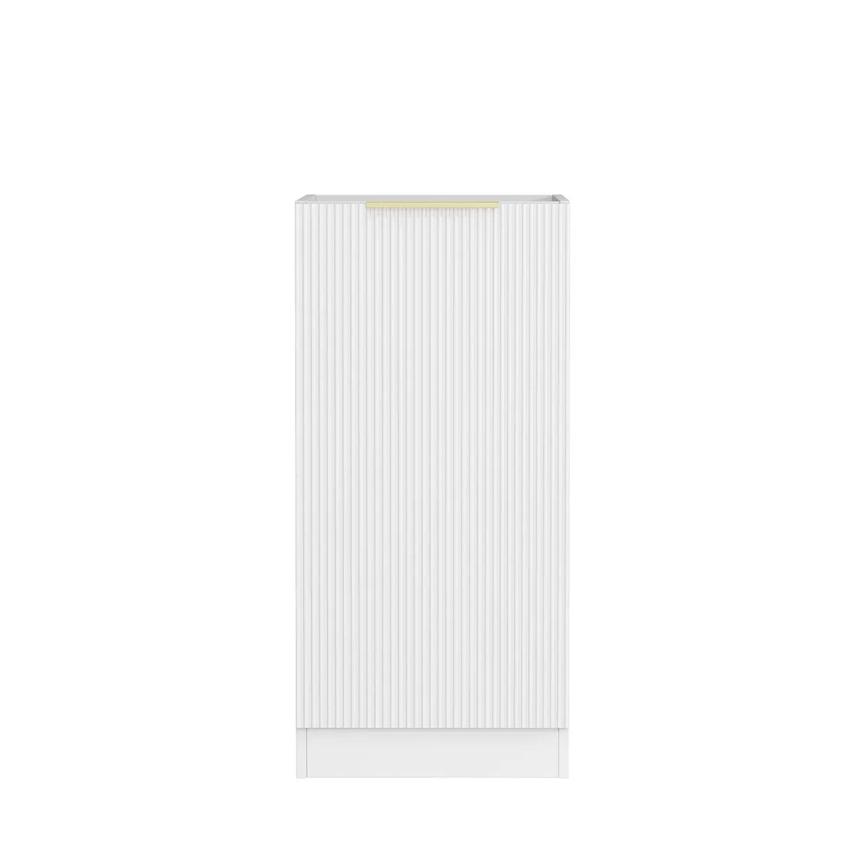 Bondi White Base Laundry Cabinet with Stone Top and Sink 1060x600x900