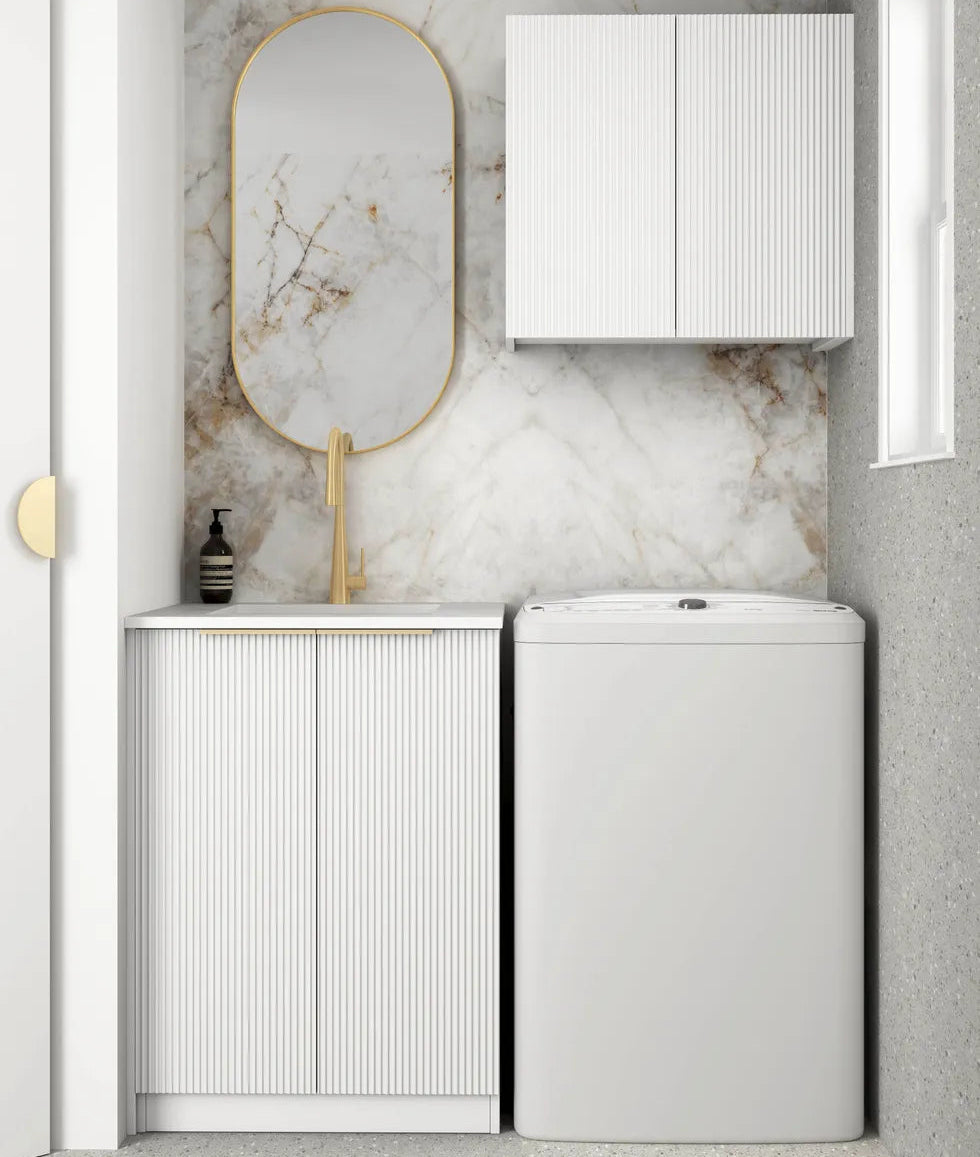 Bondi White Mini Laundry