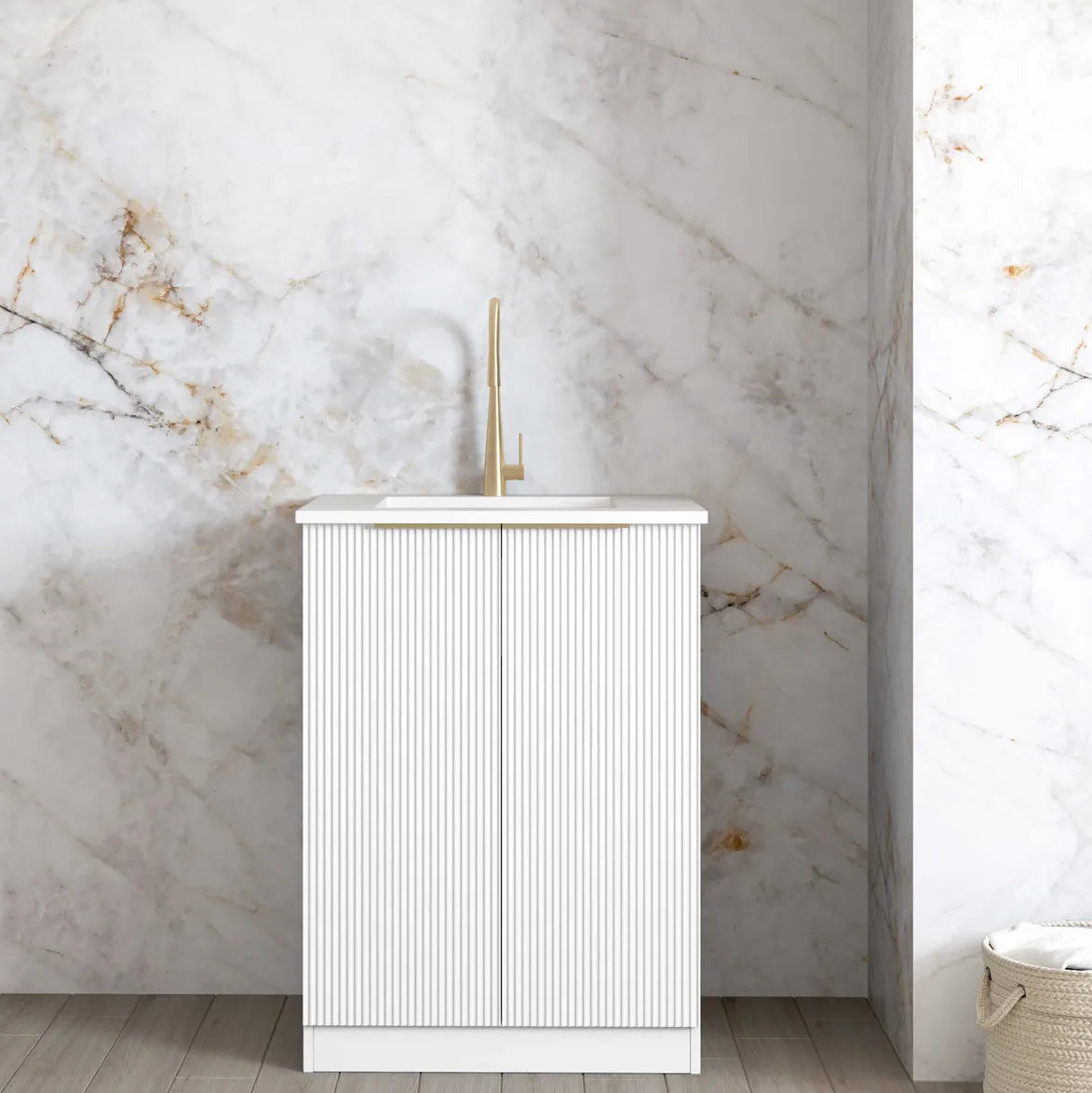 Bondi White Mini Laundry