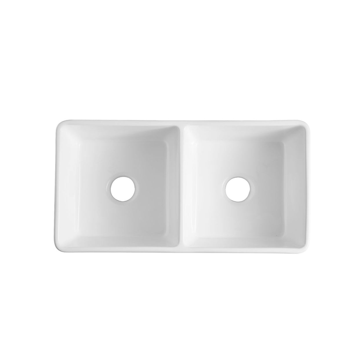 Boston 853x461x255 Butler Sink Double Bowl top view