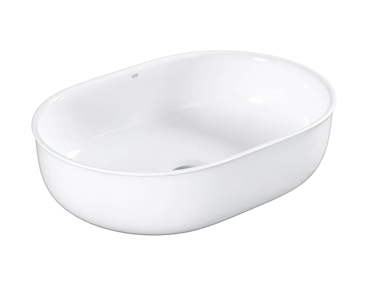 Bronte Oval 500x350x130 Basin side view