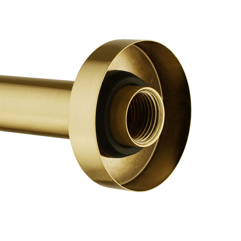 LUCID PIN - Brushed Brass Spout - 195mm internal threading