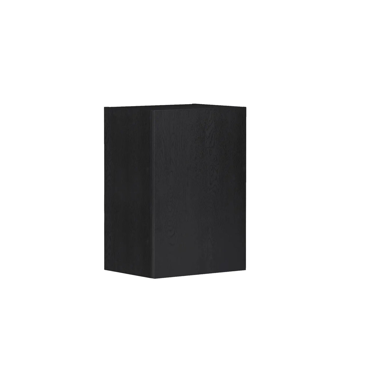 Byron 415 Black Oak Wall Cabinet side