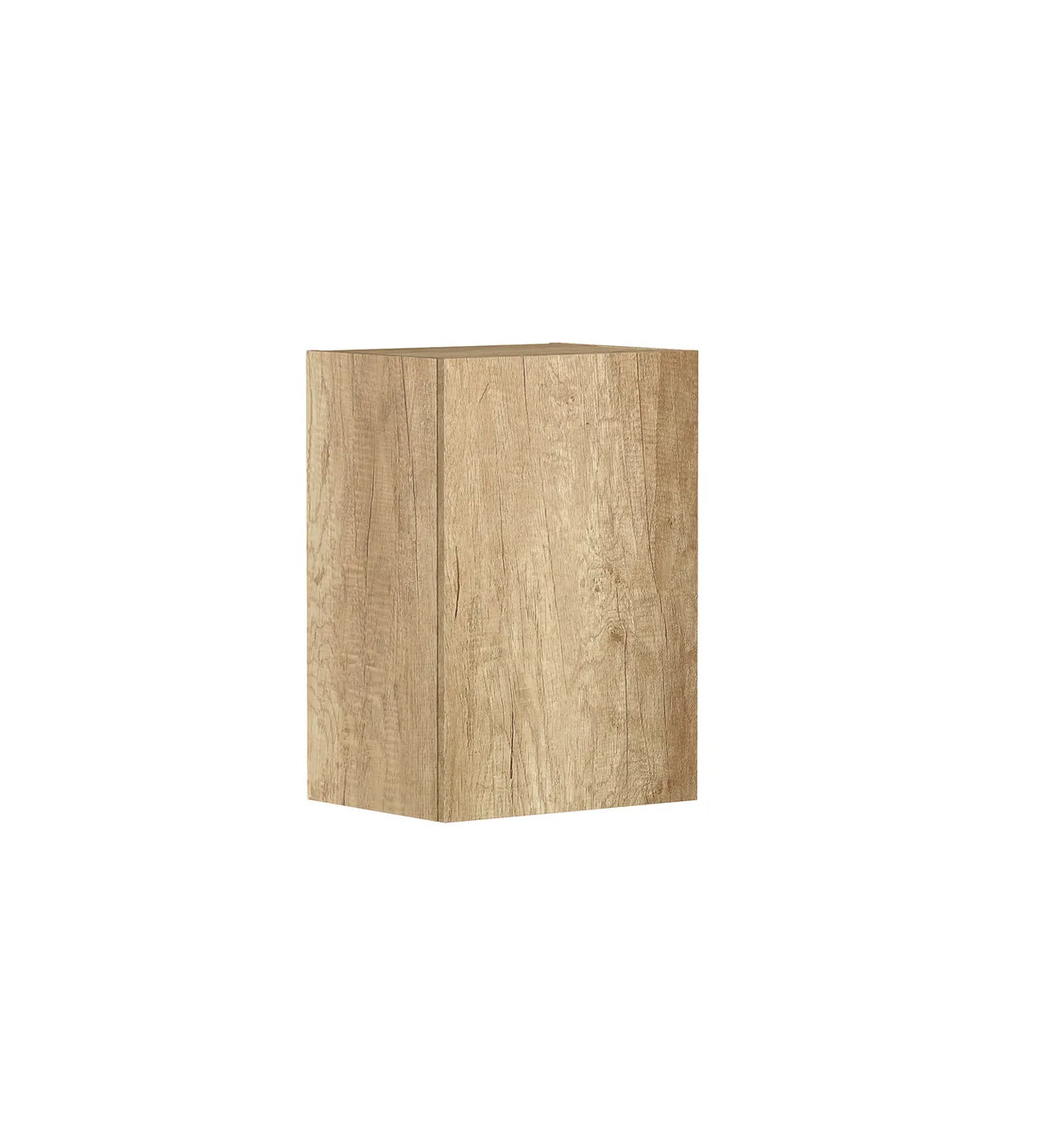 Byron 415 Natural Oak Wall Cabinet side
