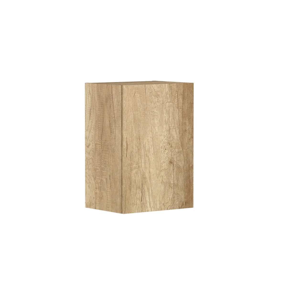 Byron 415 Natural Oak Wall Cabinet side