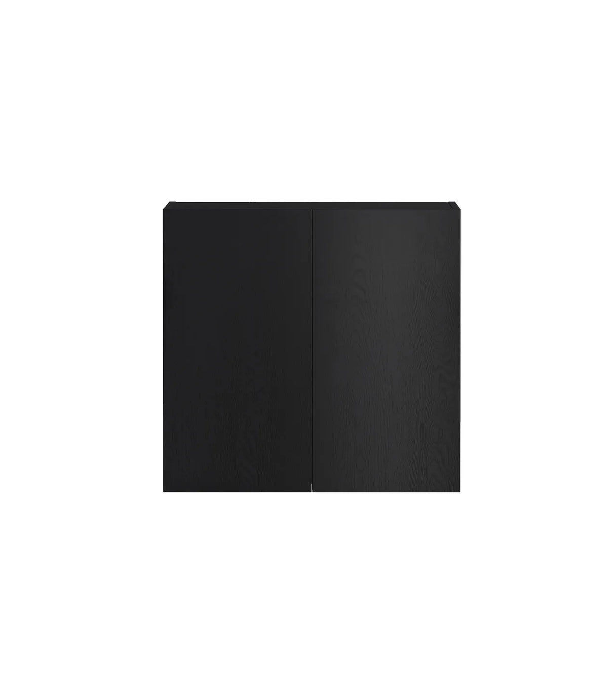 Byron 630 Black Oak Wall Cabinet front