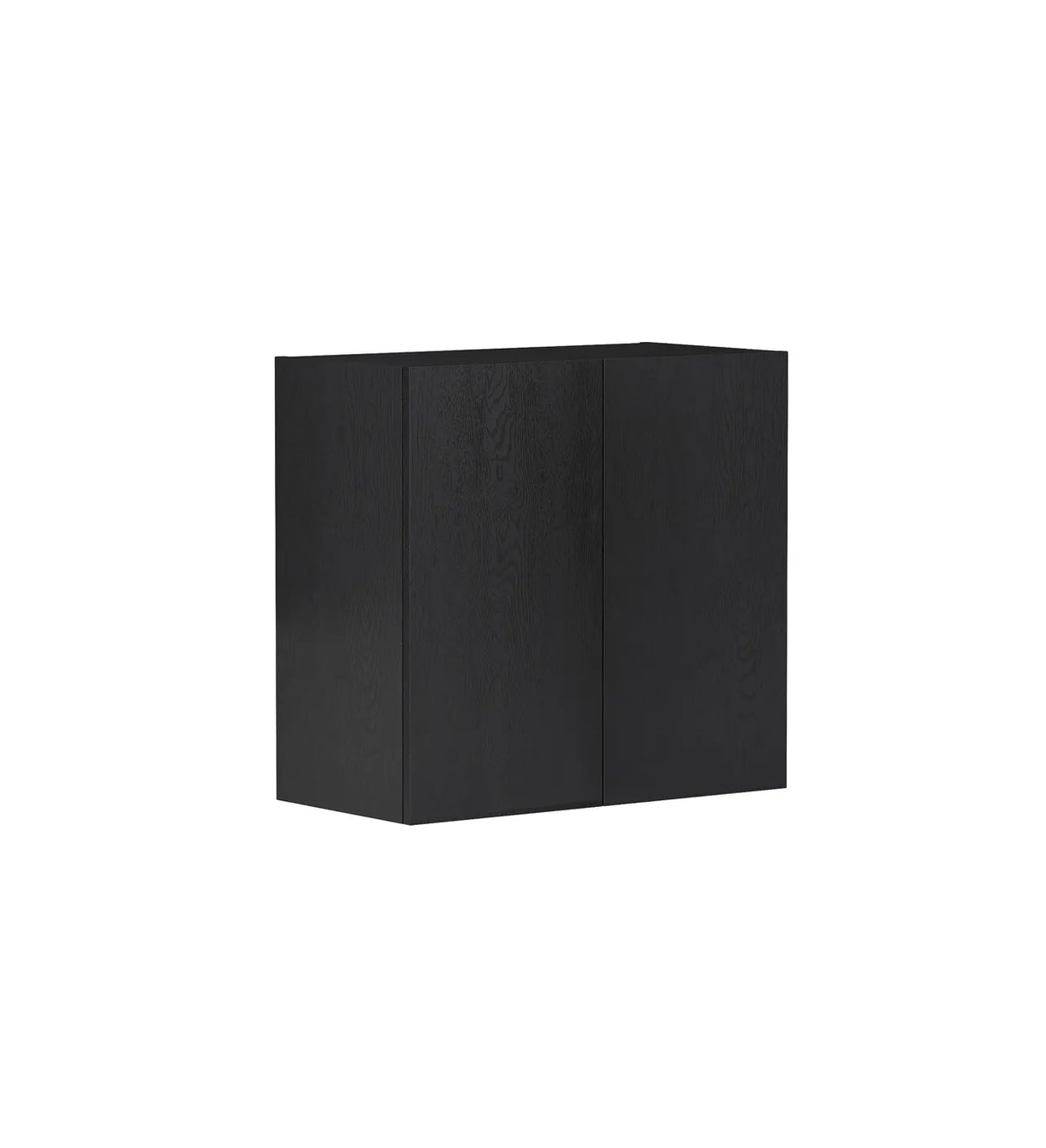 Byron 630 Black Oak Wall Cabinet side