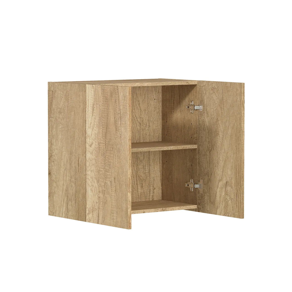open Byron 630 Natural Oak Wall Cabinet