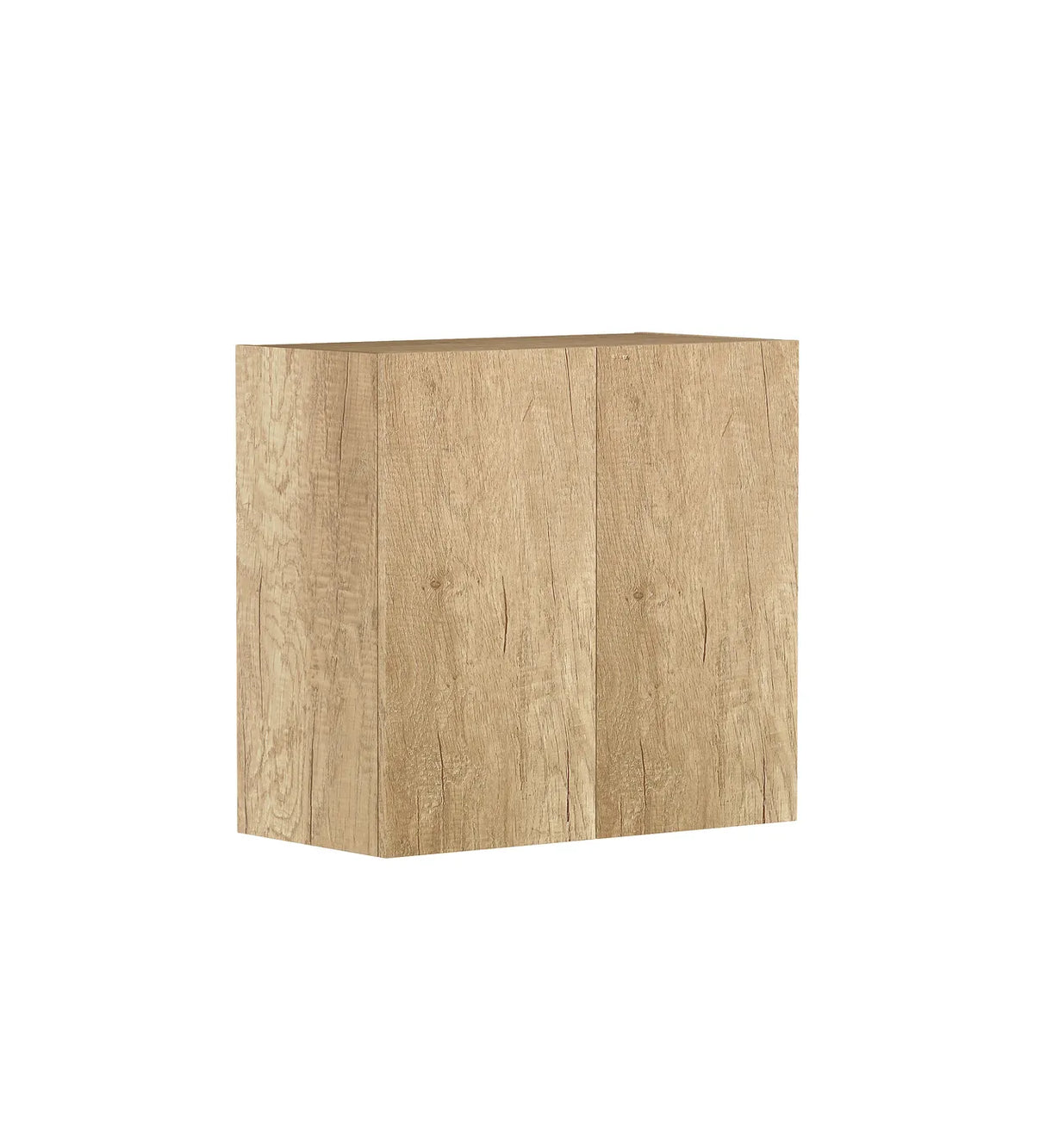 Byron 630 Natural Oak Wall Cabinet side