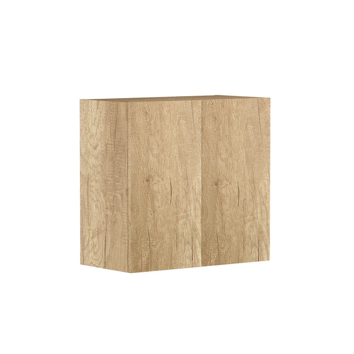 Byron 630 Natural Oak Wall Cabinet side