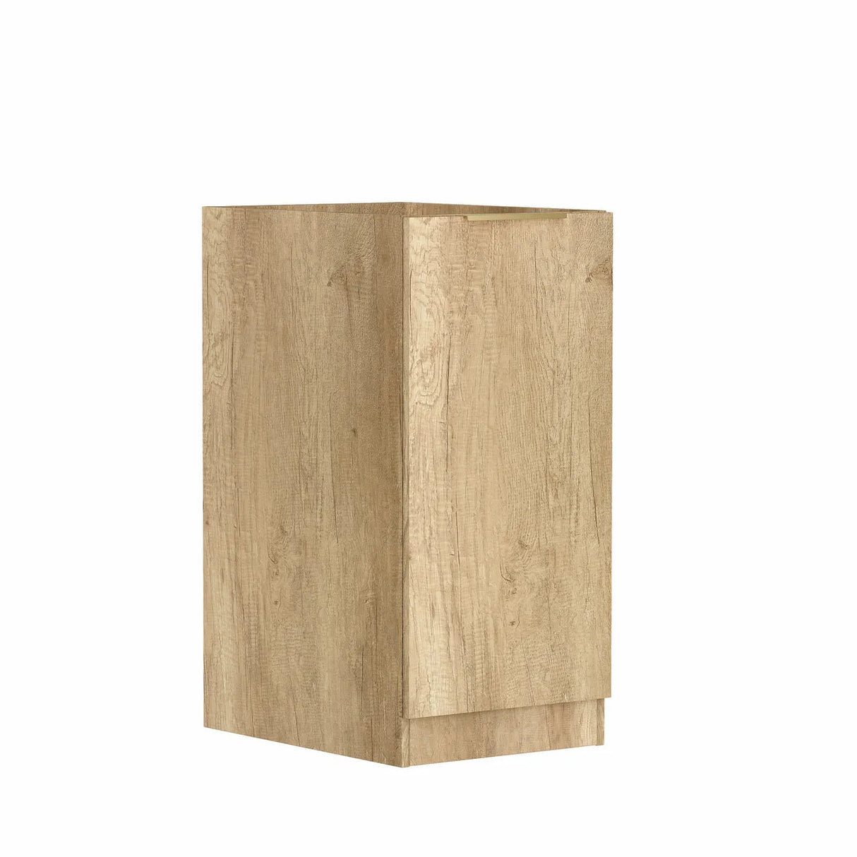 Byron Laundry 415 Natural Oak Base Cabinet side view