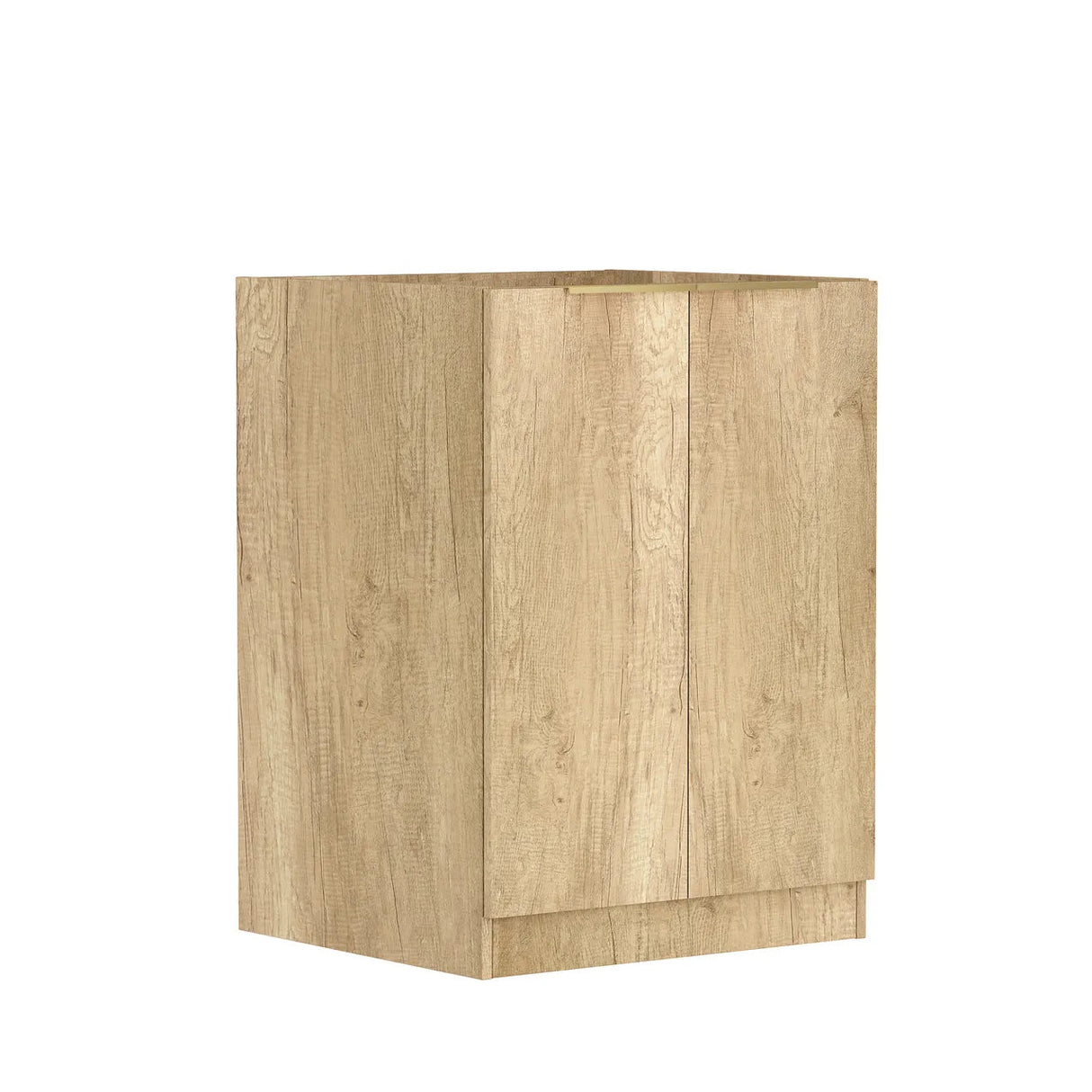 Byron Laundry 630 Natural Oak Base Cabinet side view