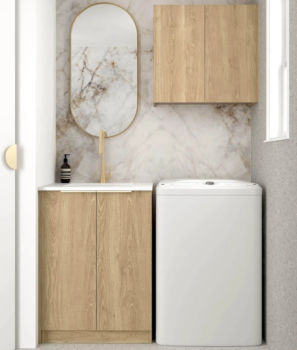 Byron Natural Oak Mini Laundry