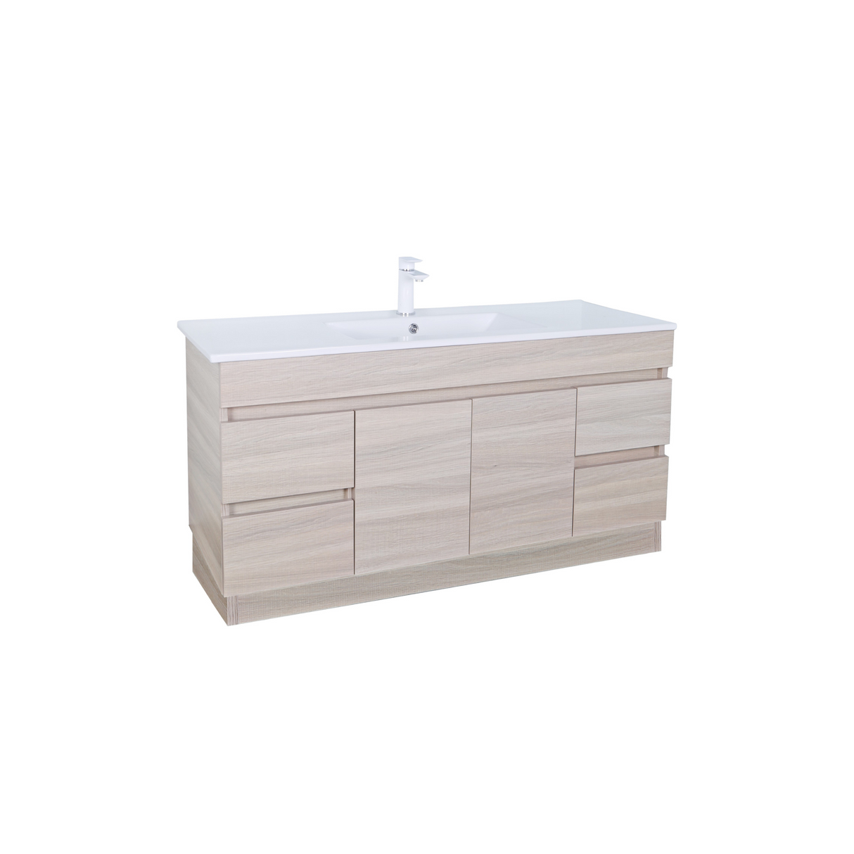 EVIE 1200mm Oak PVC Floor Vanity