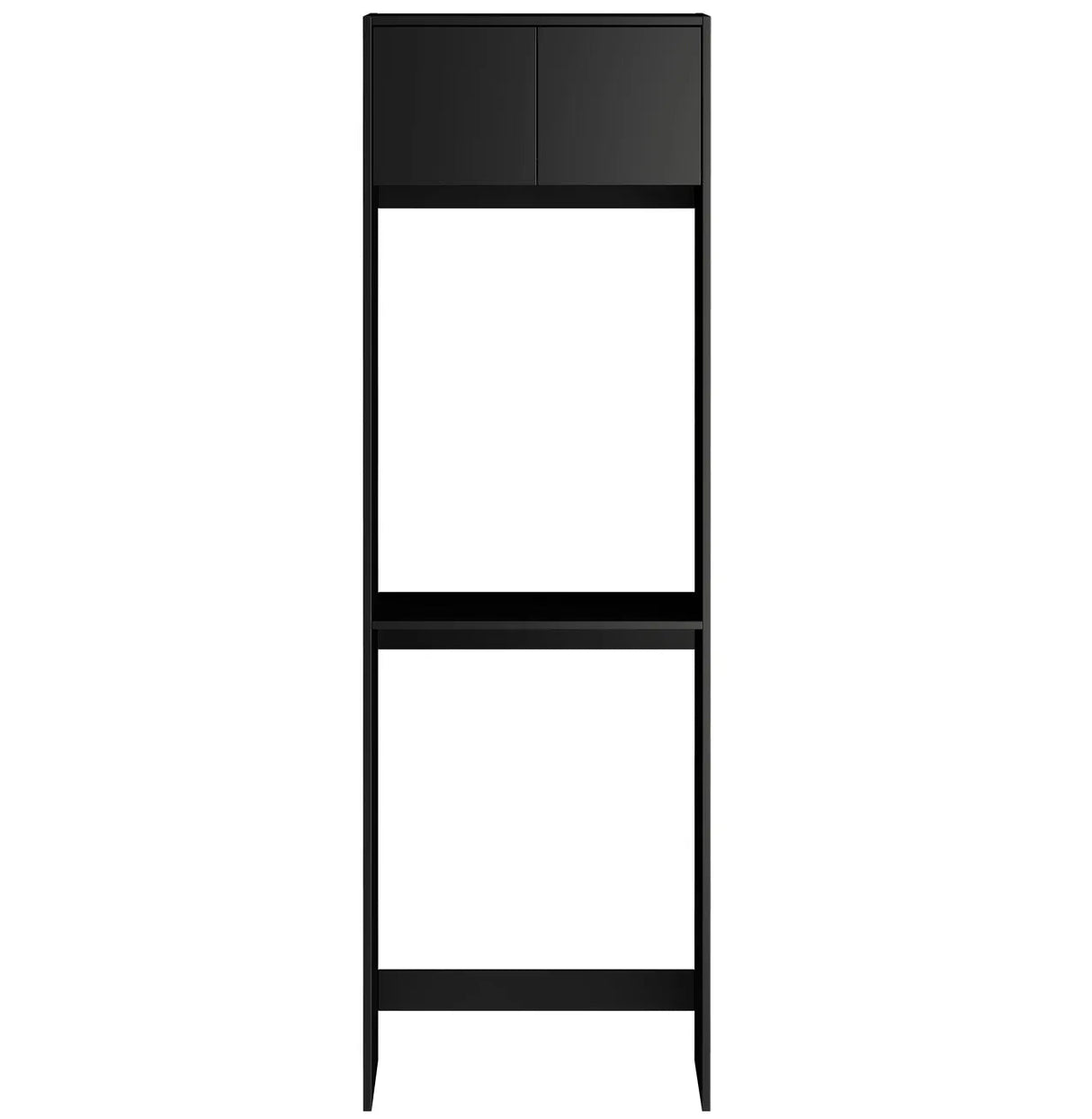 Hampshire 2100 mm Black Tall Washing Machine Cabinet