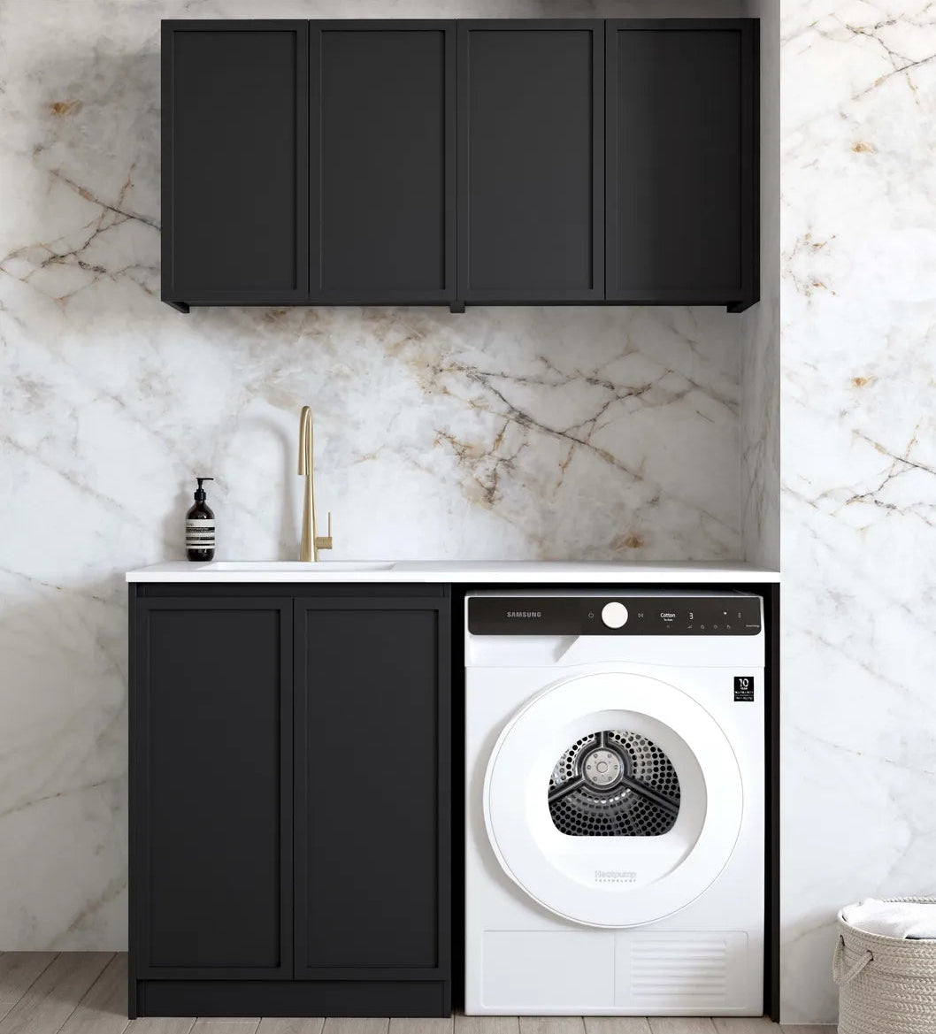 Hampshire Black Laundry Kit 1305x600x2100 6