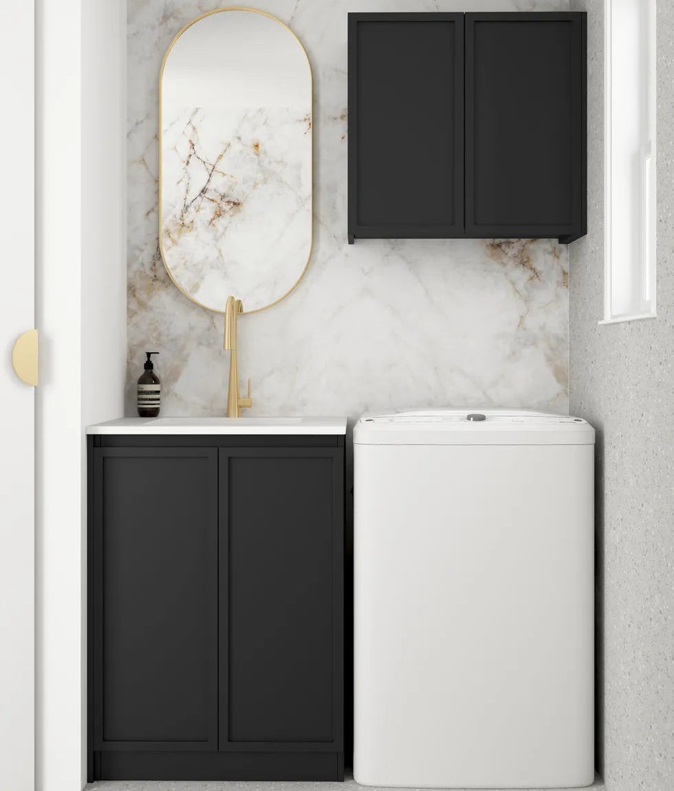 Hampshire Black Mini Laundry