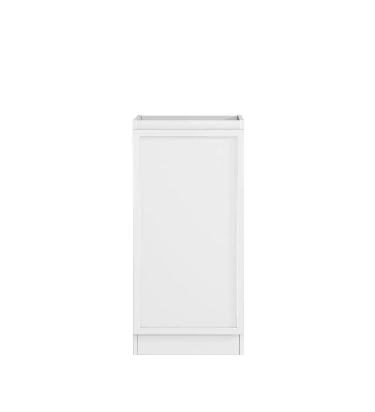 Hampshire Laundry 415 White Base Cabinet front