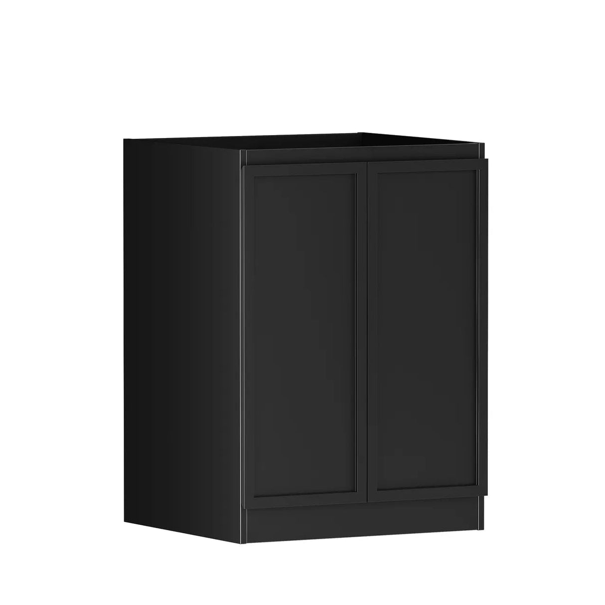 Hampshire Laundry 630 Black Base Cabinet side view
