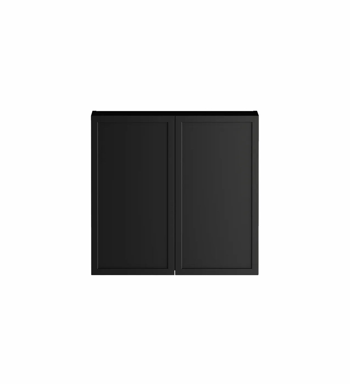Hampshire Laundry 630 Black Wall Cabinet front view