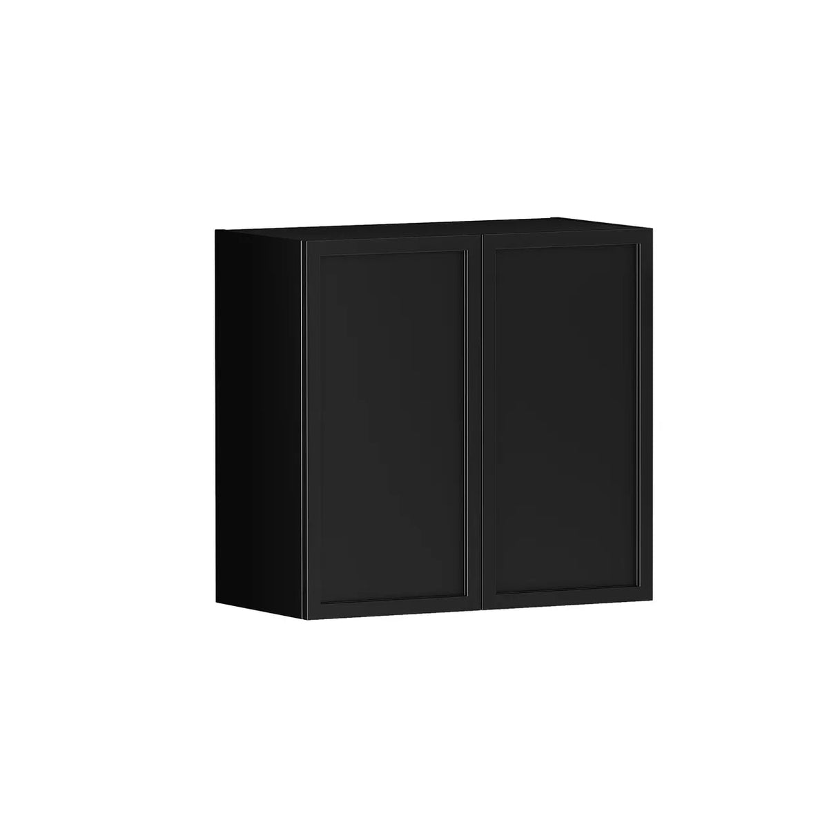 Hampshire Laundry 630 Black Wall Cabinet side view