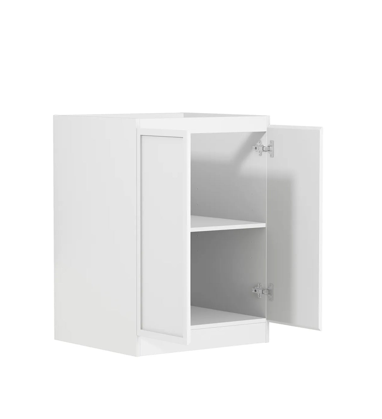 open Hampshire Laundry 630 White Base Cabinet