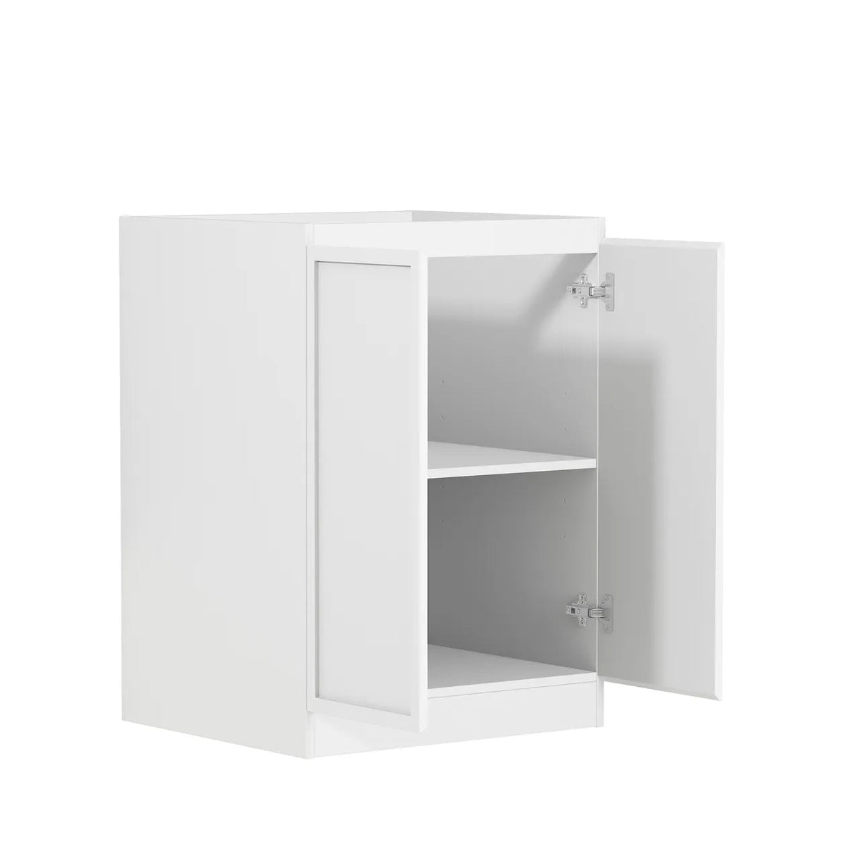 open Hampshire Laundry 630 White Base Cabinet