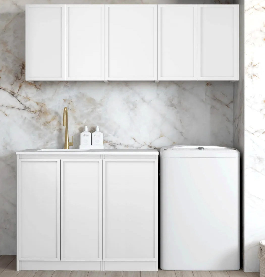 Hampshire White Laundry Kit 1715x600x2100