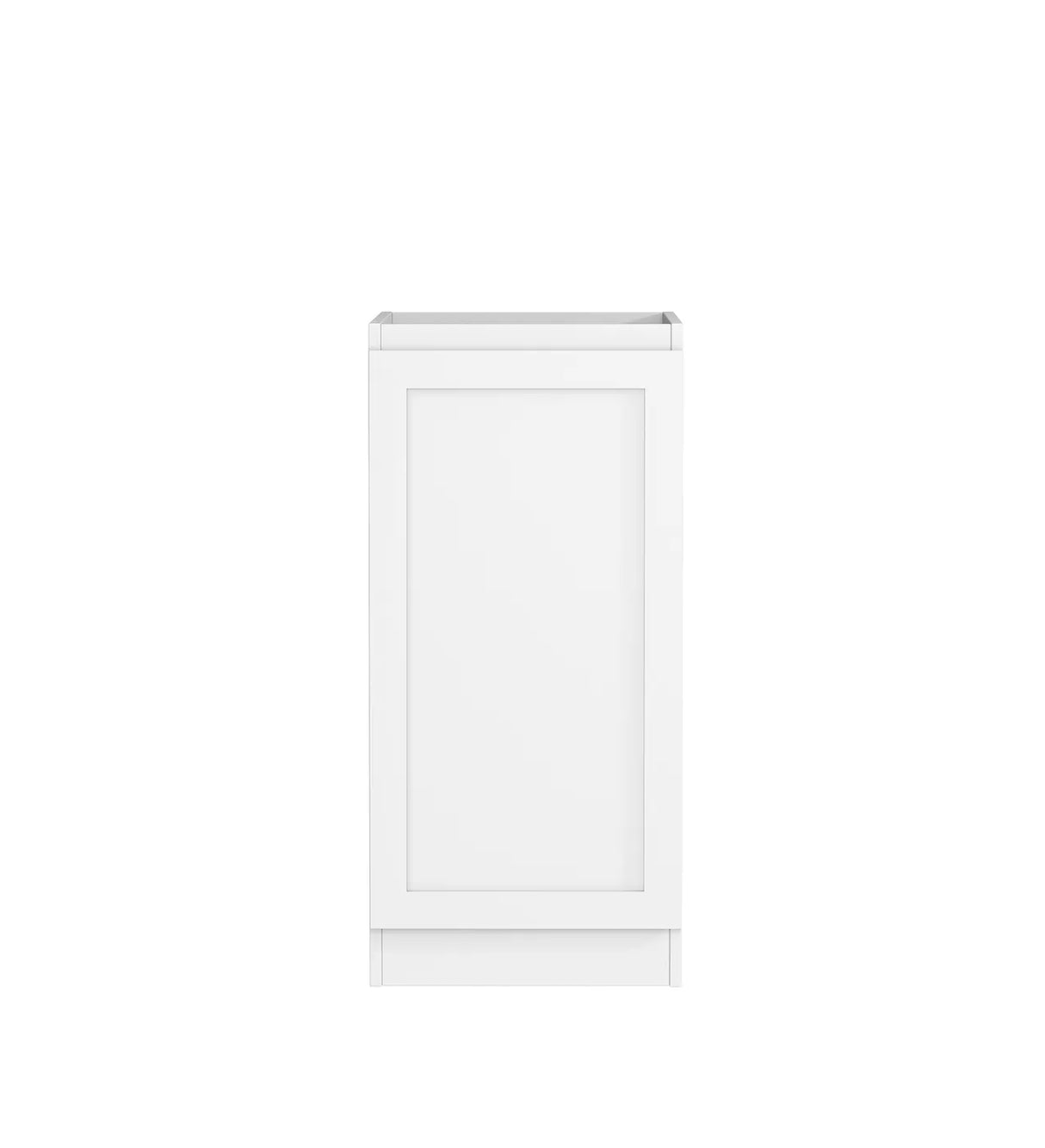 Hampton Laundry 415 White Base Cabinet with internal Drawer