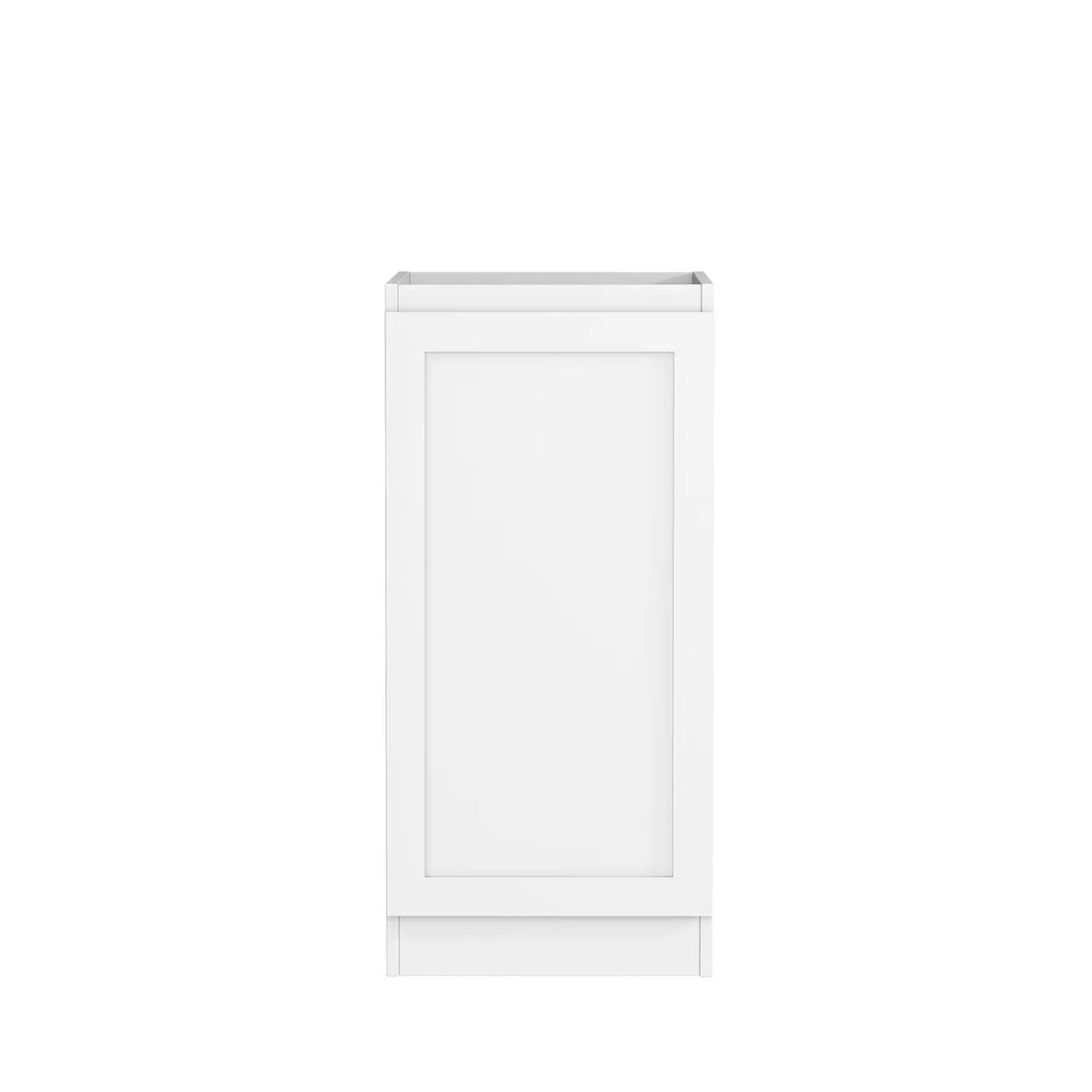 Hampton Laundry 415 White Base Cabinet with internal Drawer