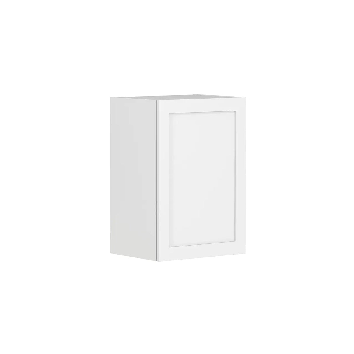Hampton Laundry 415 White Wall Cabinet side view