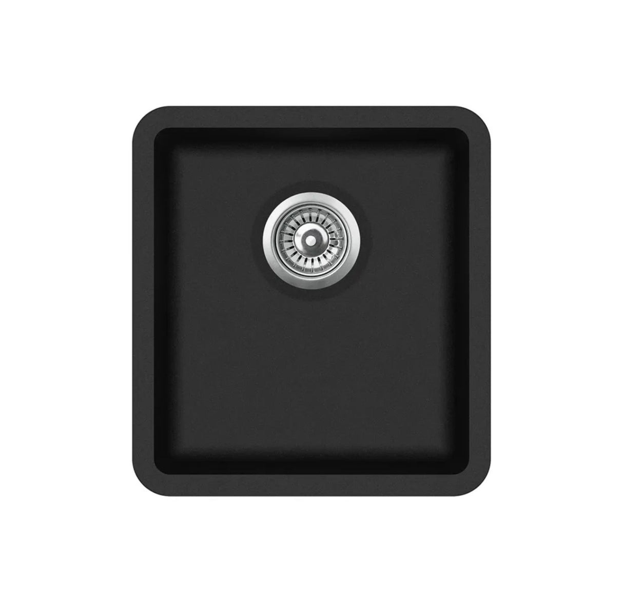 Viva 420×460mm Black Granite Sink