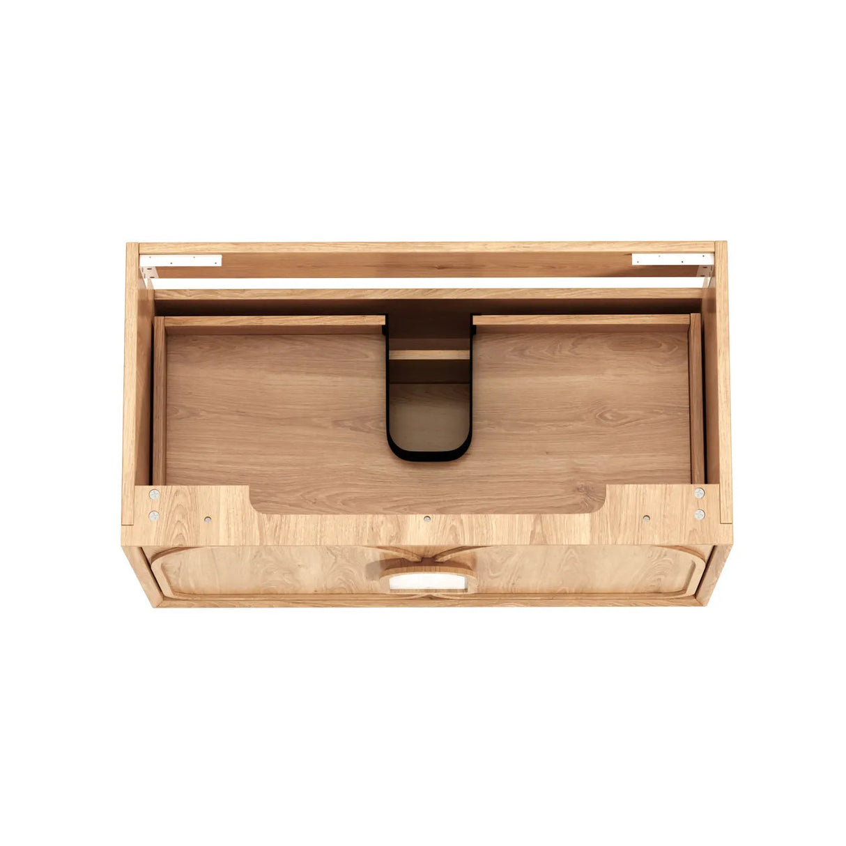Laguna Wall Hung Vanity 900mm - Natural Oak top view