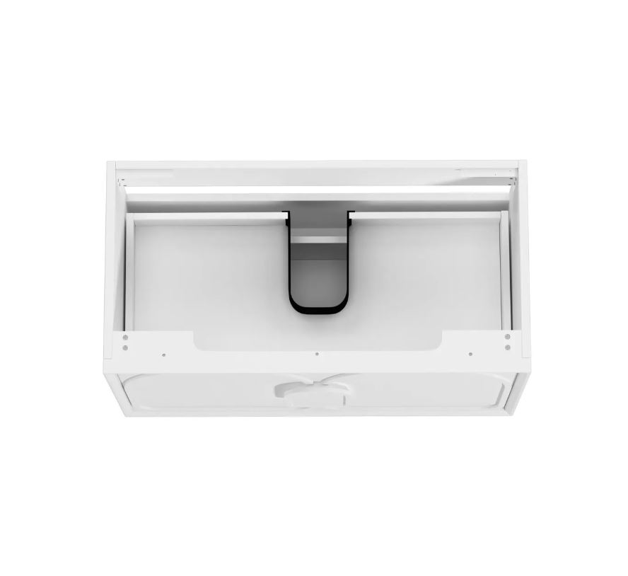 Laguna Wall Hung Vanity 900mm - White top view