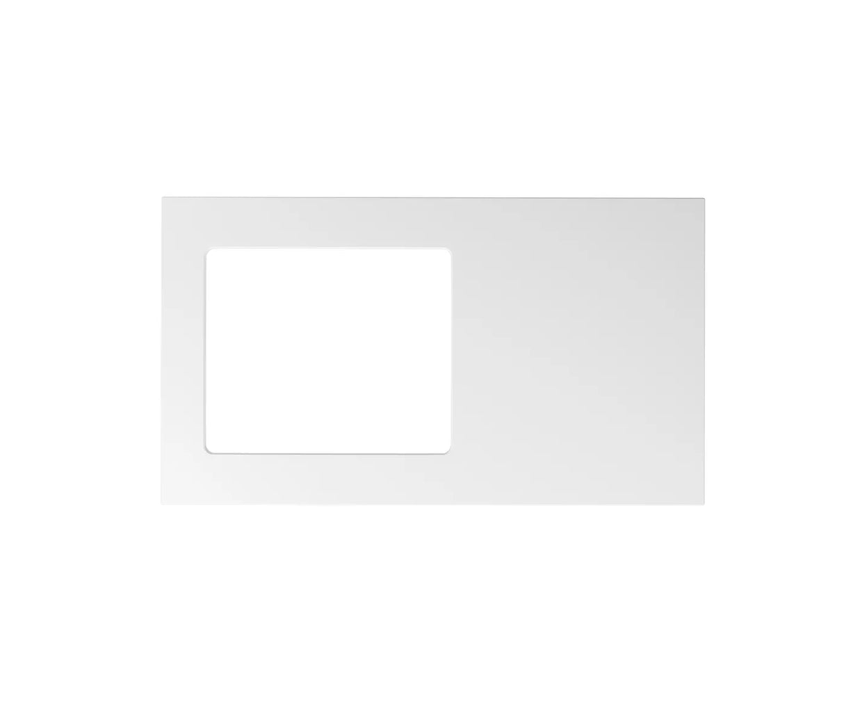 Laundry 1060mm Pure White Stone Top