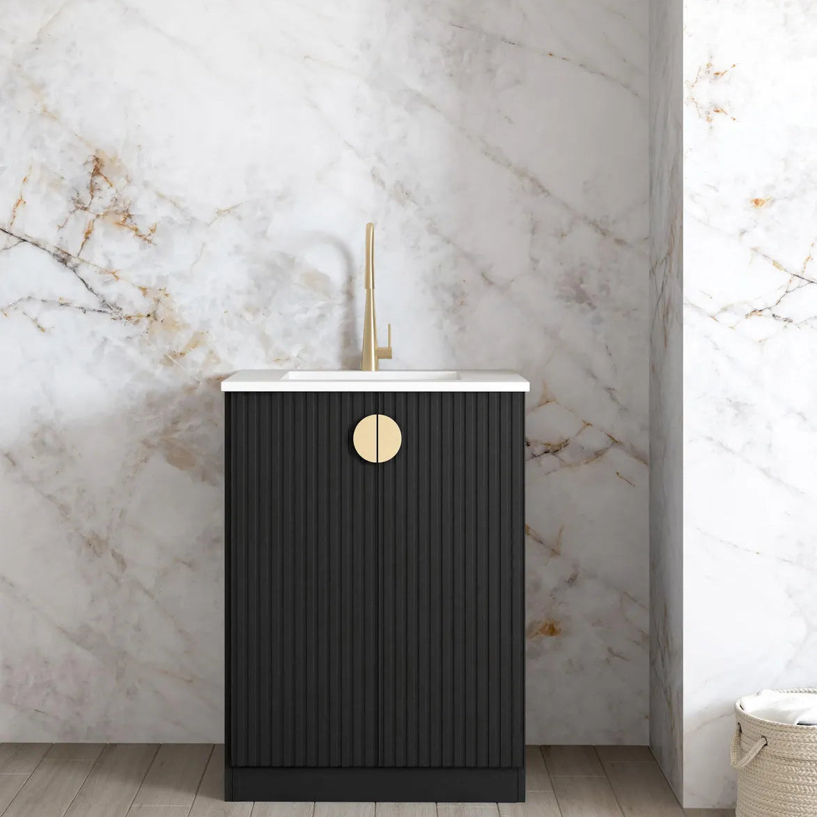 Marlo Black Mini Laundry