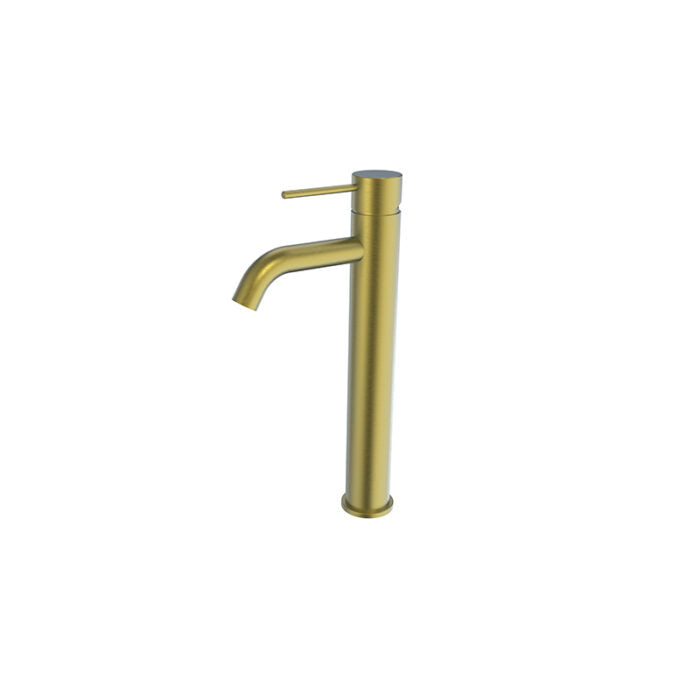 Morgan Rund Tower Basin Mixer Brushed Gold