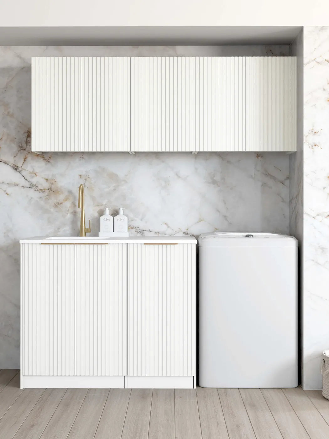 Noosa White Laundry Kit 1715x600x2100