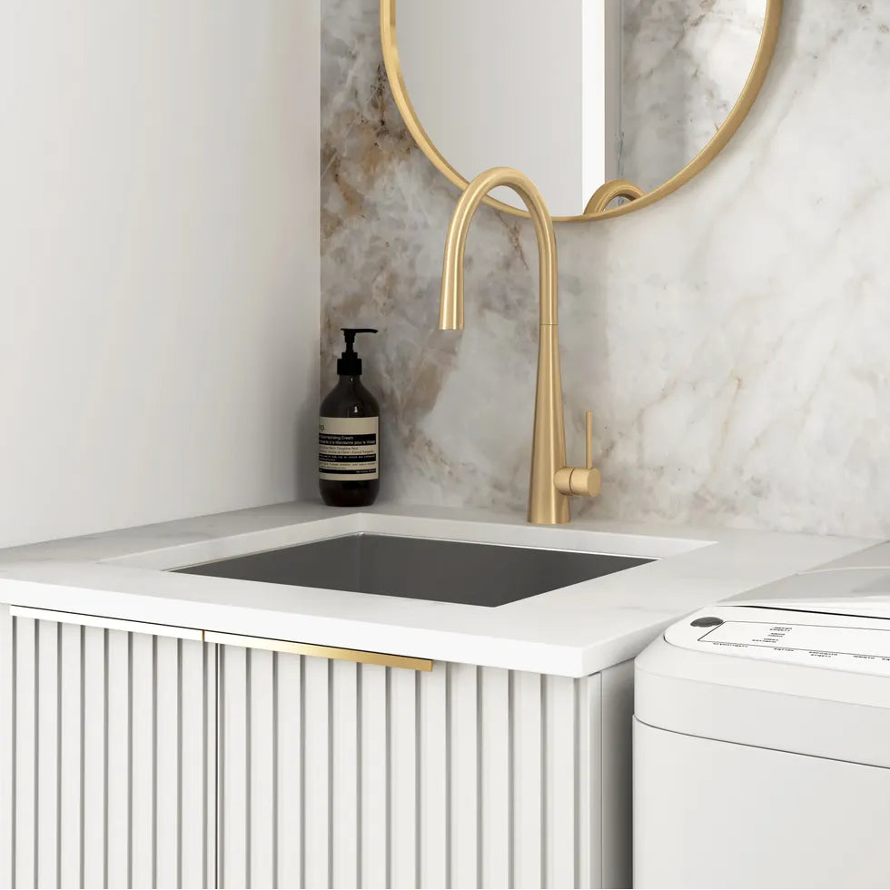 Noosa White Mini Laundry Cabinet