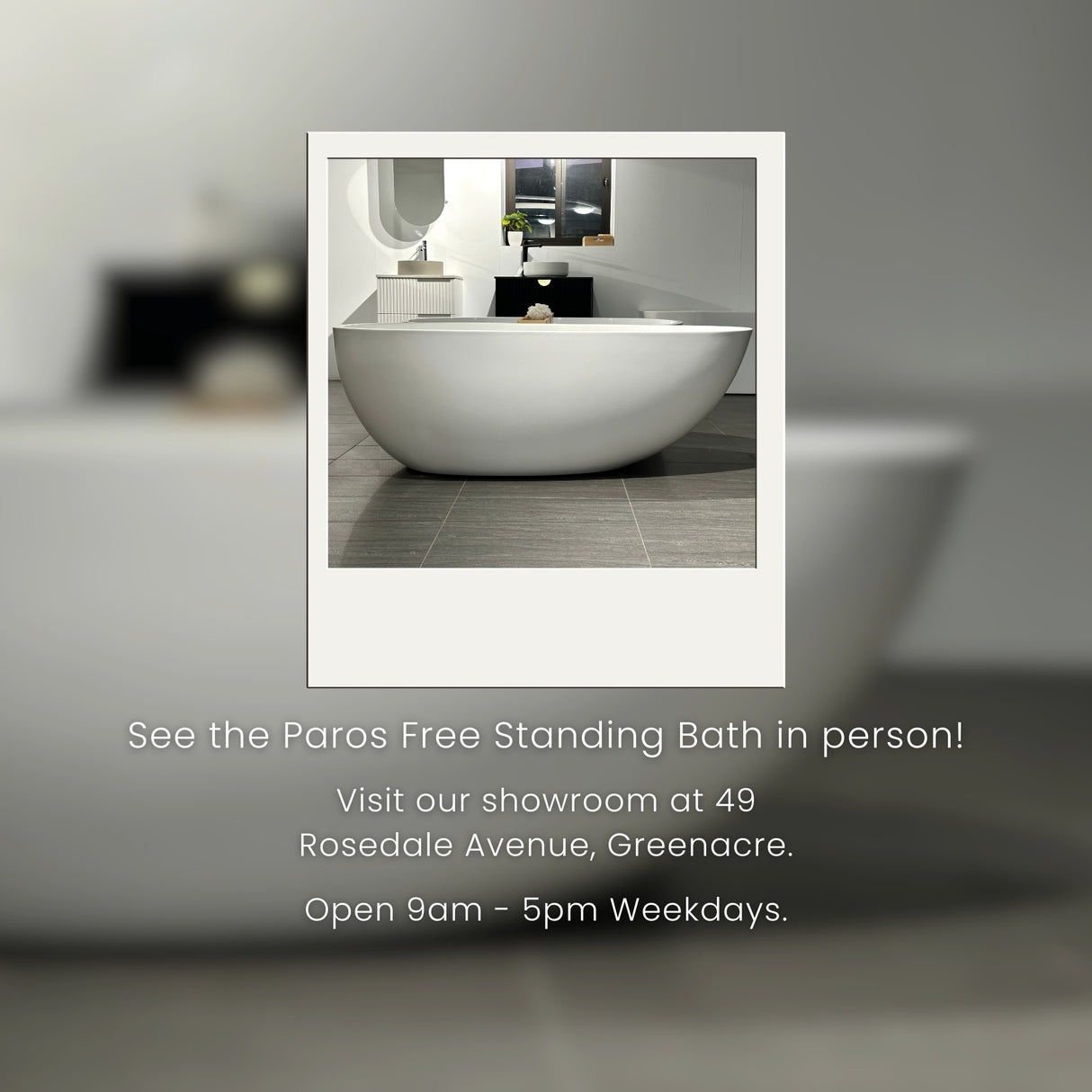 Paros Freestanding Bath