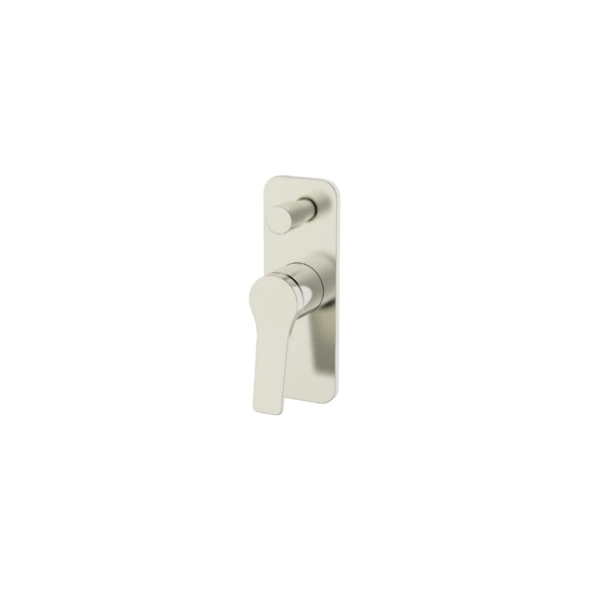 Pop Shower Mixer With Diverter Brushed Nickel