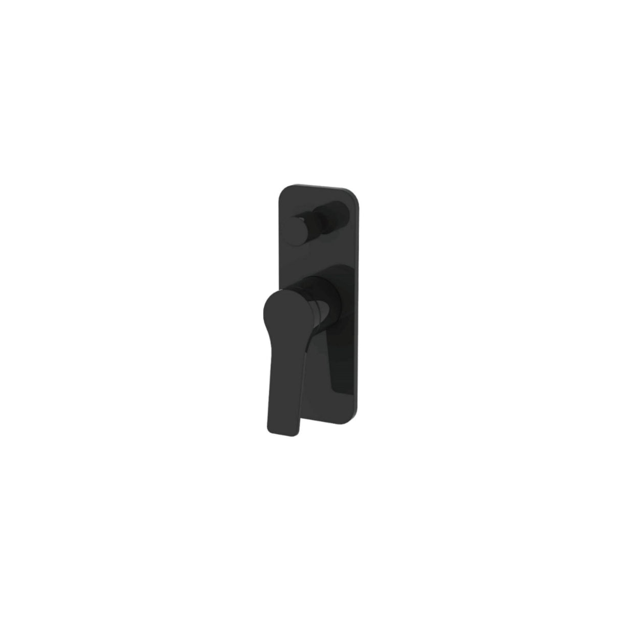 Pop Shower Mixer With Diverter Matte Black
