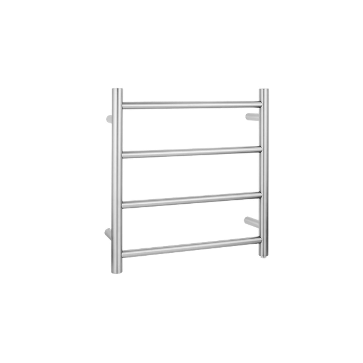 Chrome Round electric heated towel rack 4 bars