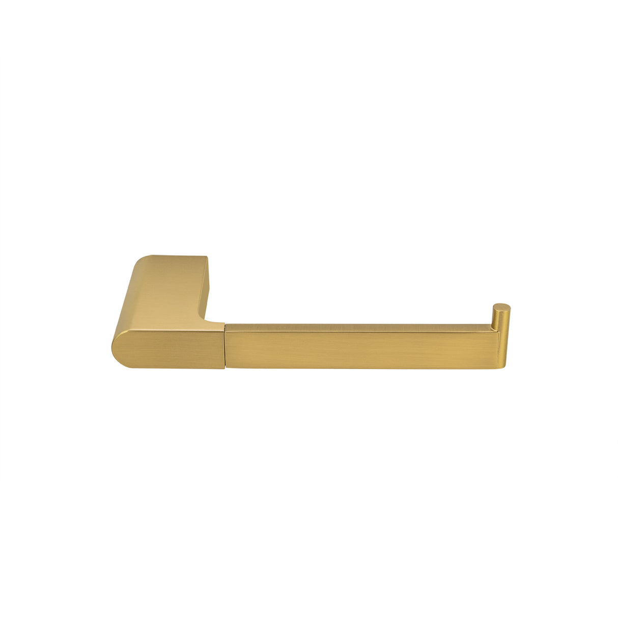 VOG - Brushed Brass Toilet Paper Holder front view