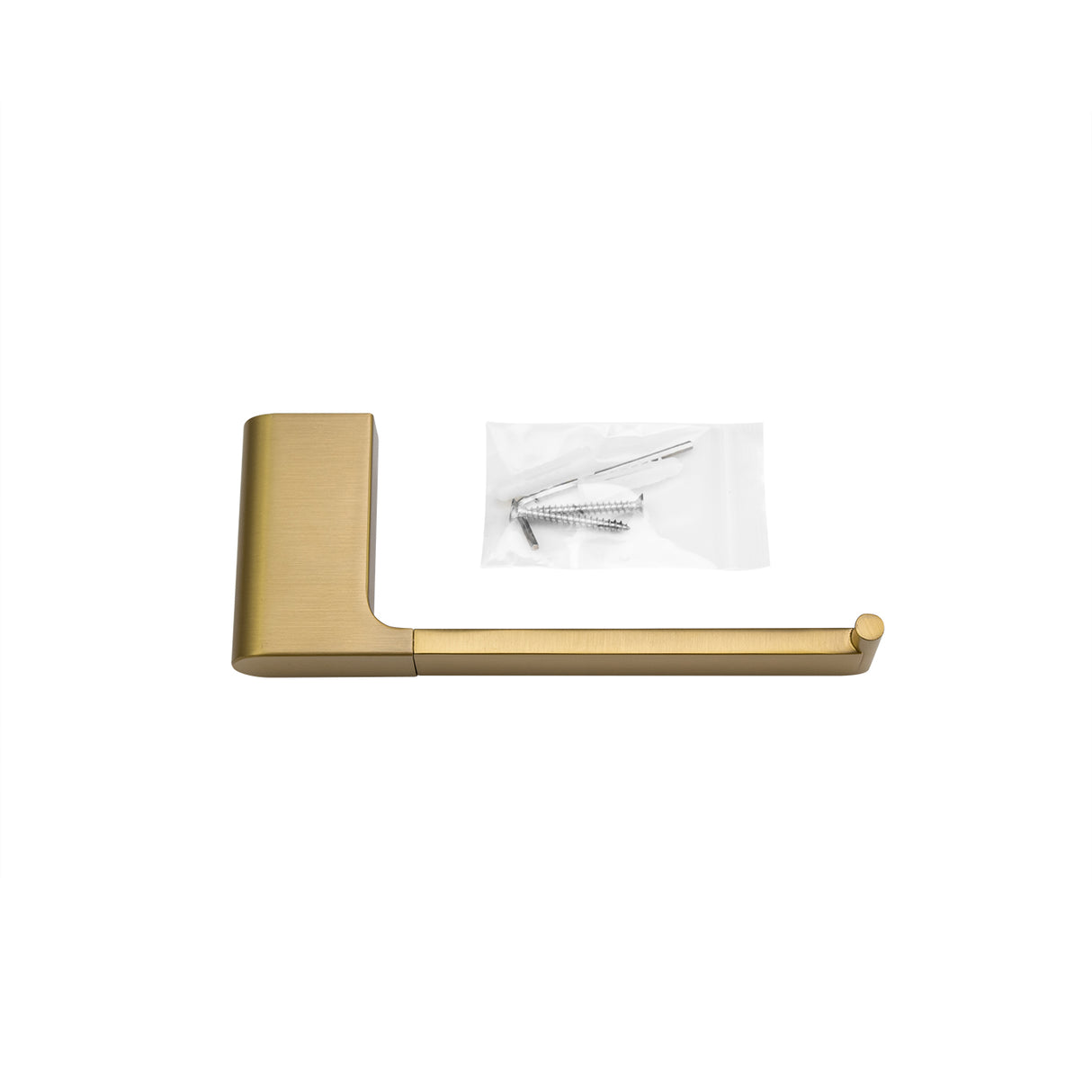 VOG - Brushed Brass Toilet Paper Holder with screw