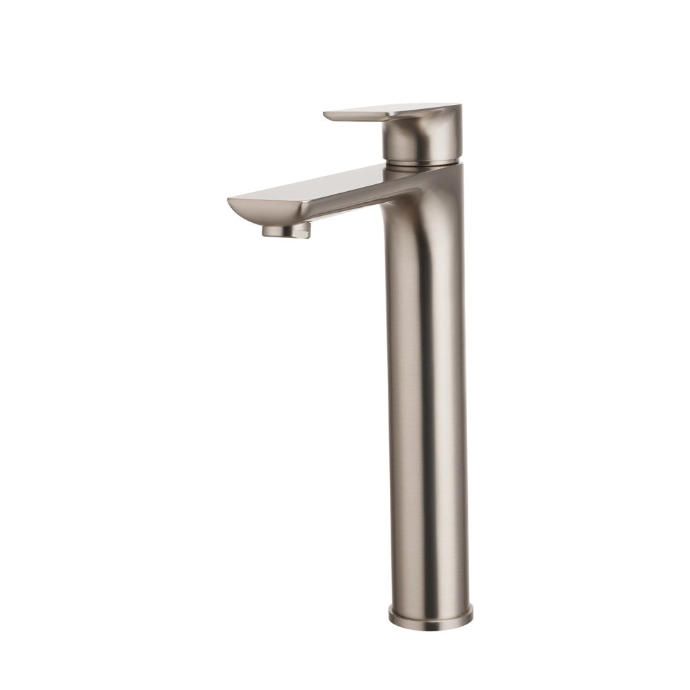VOG - Brushed Nickel Tall Basin Mixer angle